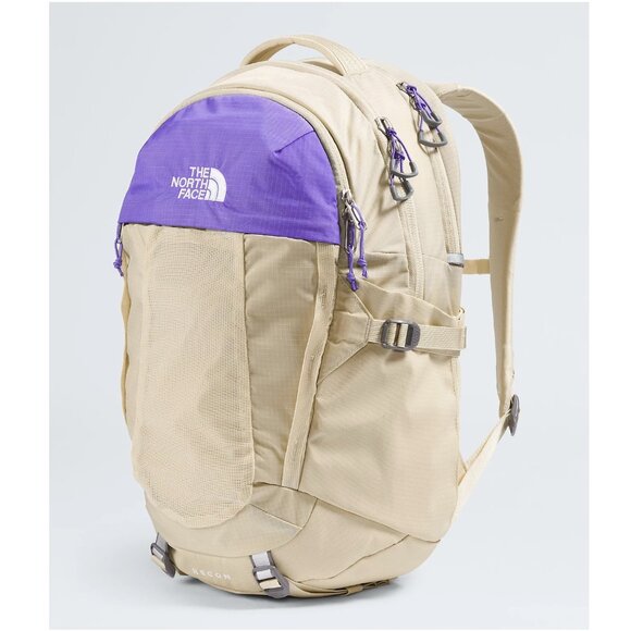 The North Face Women’s Recon 30L Daypack Backpack, Gravel / Optic Violet, NEW - Picture 6 of 11